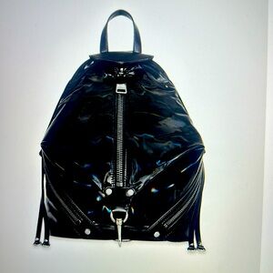 Black- shiny Rebecca Minkoff- new- never used- purse- backpack.